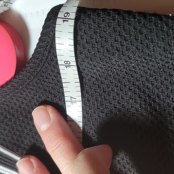 Maya Brook sheath dress, black and salmon pink, block pattern, sz 10 - Picture 11 of 12